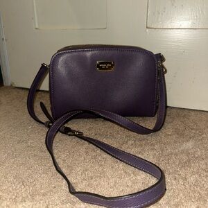 Michael Kors Dark Purple Crossbody Bag